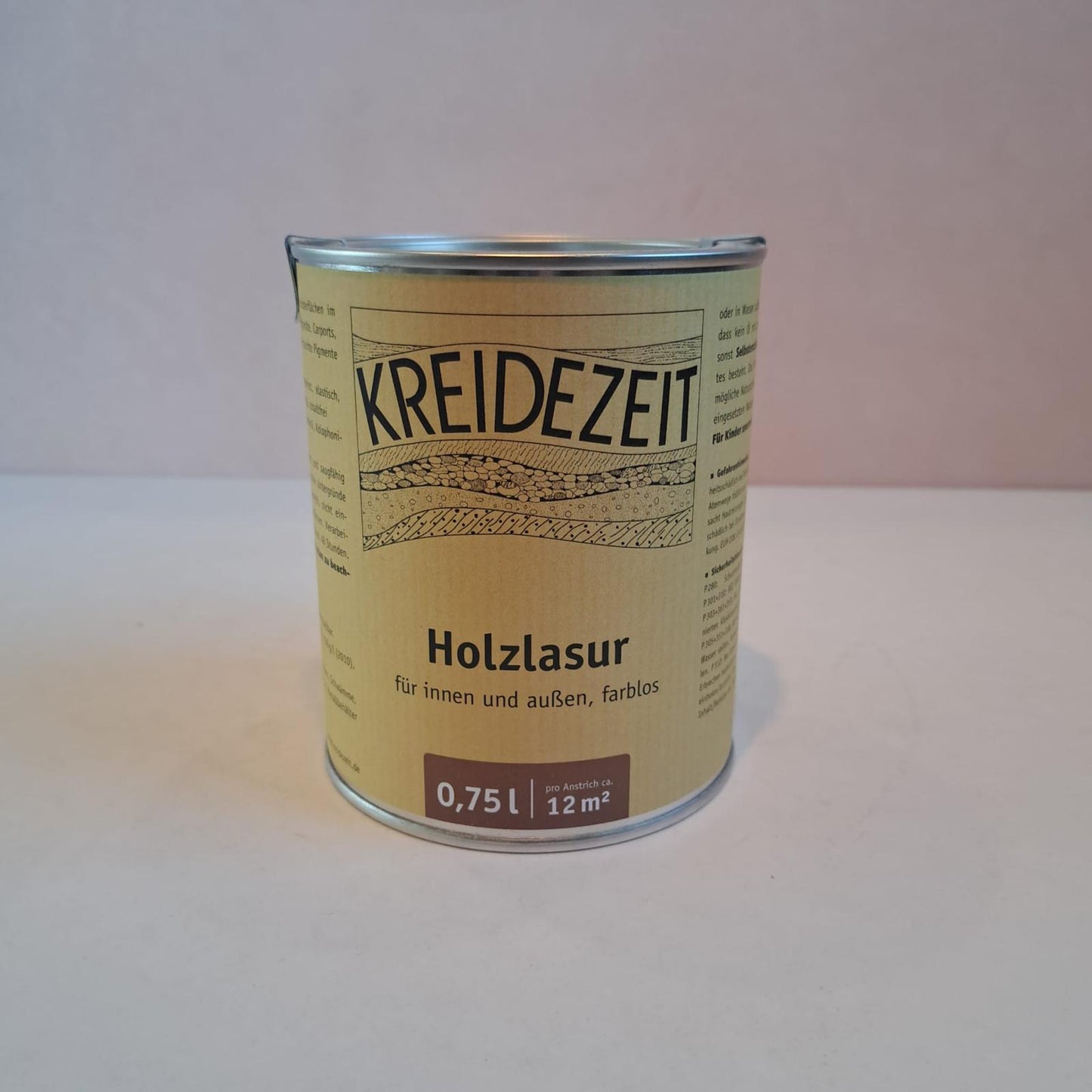 Kreidezeit Holzlasur farblos innen außen 0,75 L