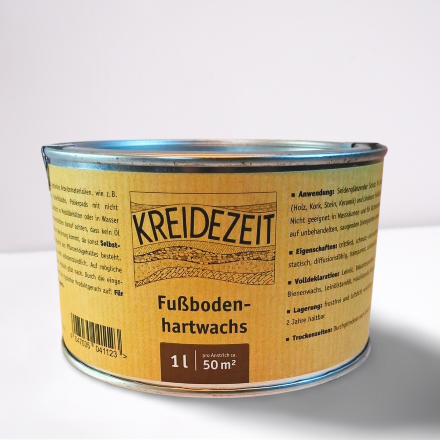 Kreidezeit Fußbodenhartwachs – 1 Liter