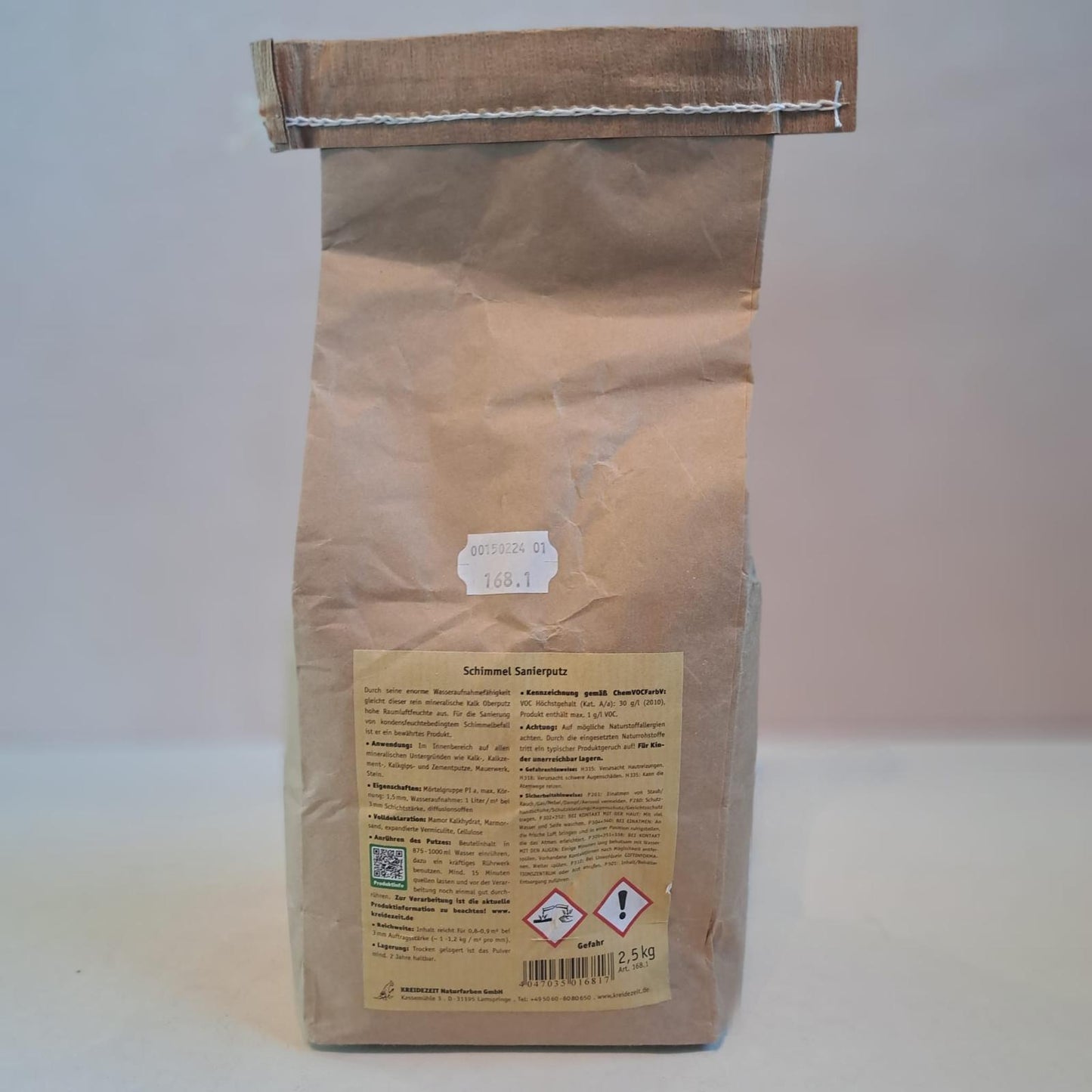 Kreidezeit Schimmel Sanierputz 2,5 Kg