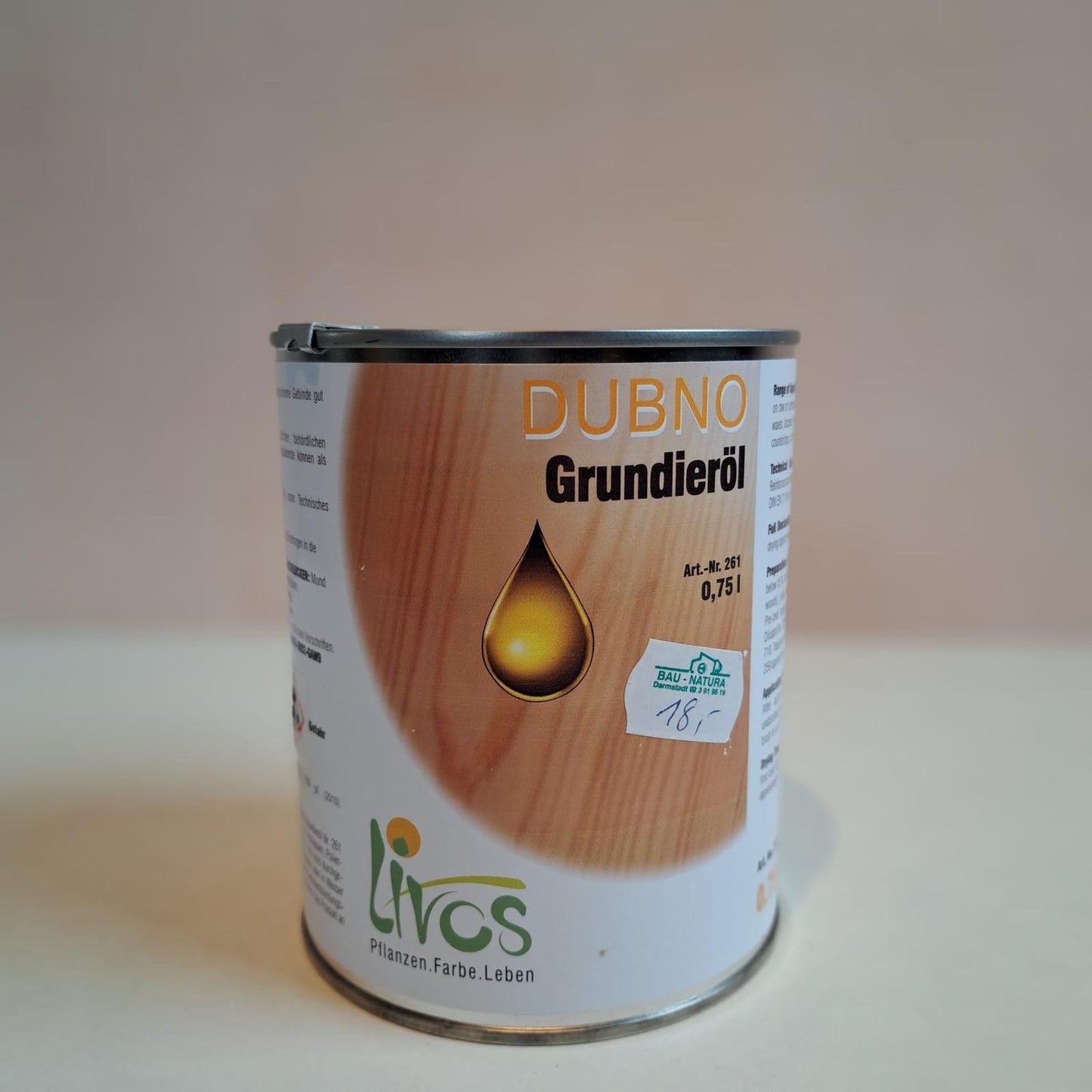 Livos Dubno Grundieröl 0,75l