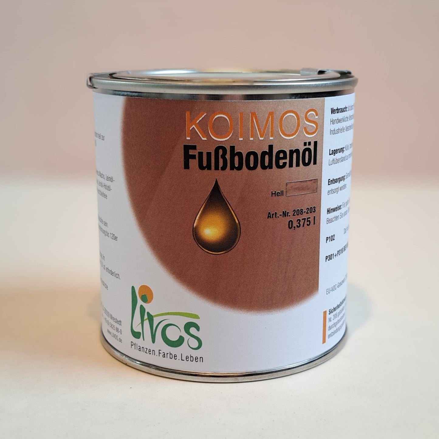 Livos koimos Fußbodenöl 0,75L