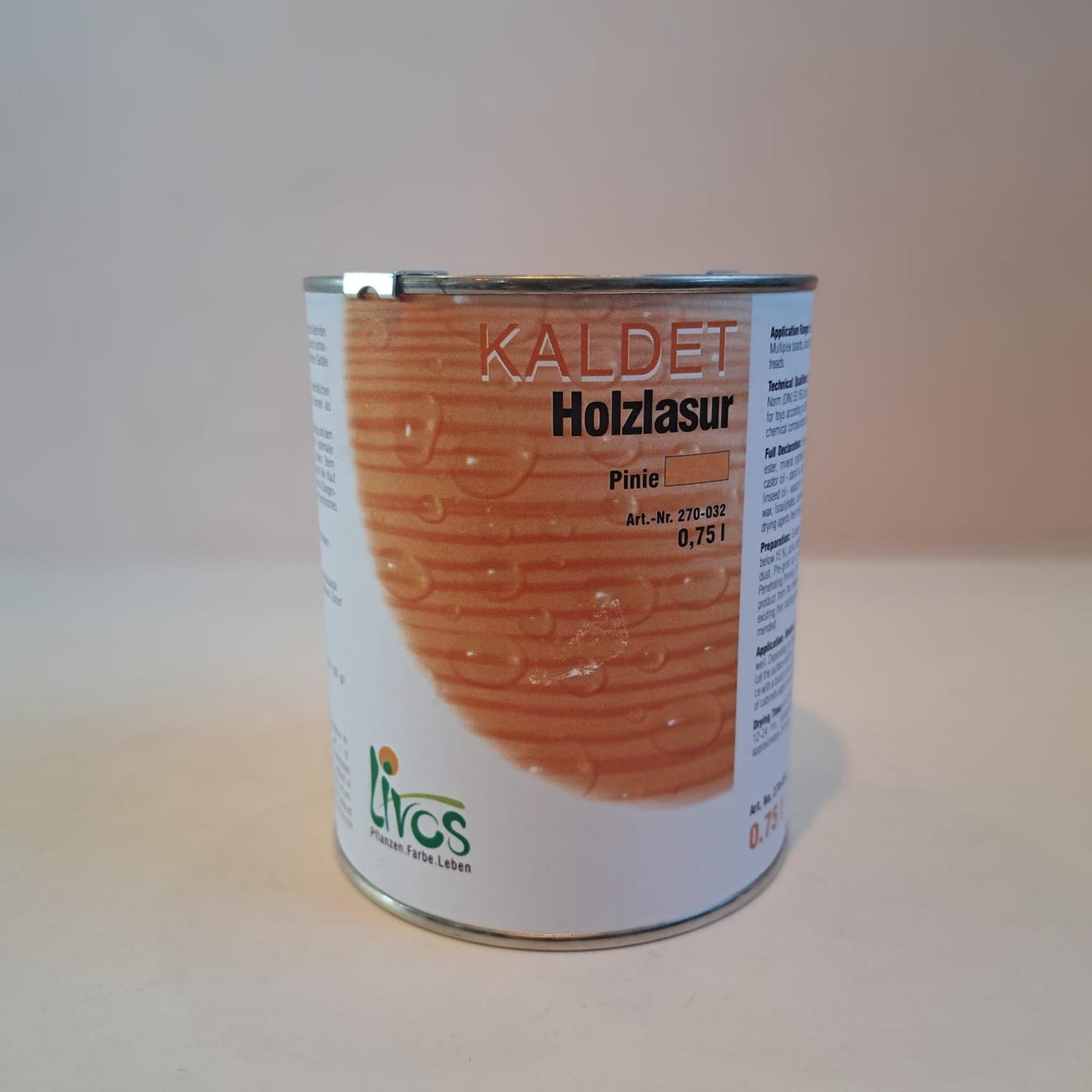 Livos KALDET Holzlasur 0,375 L