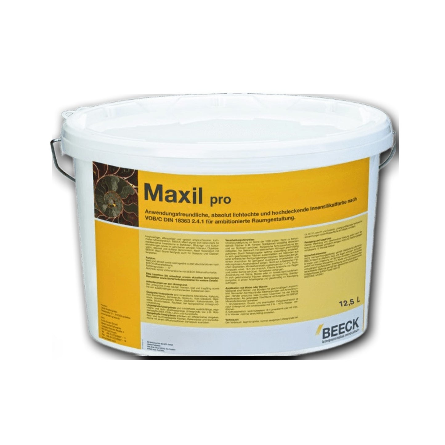 BEECK Maxil pro Innensilikatfarbe 12,5 l