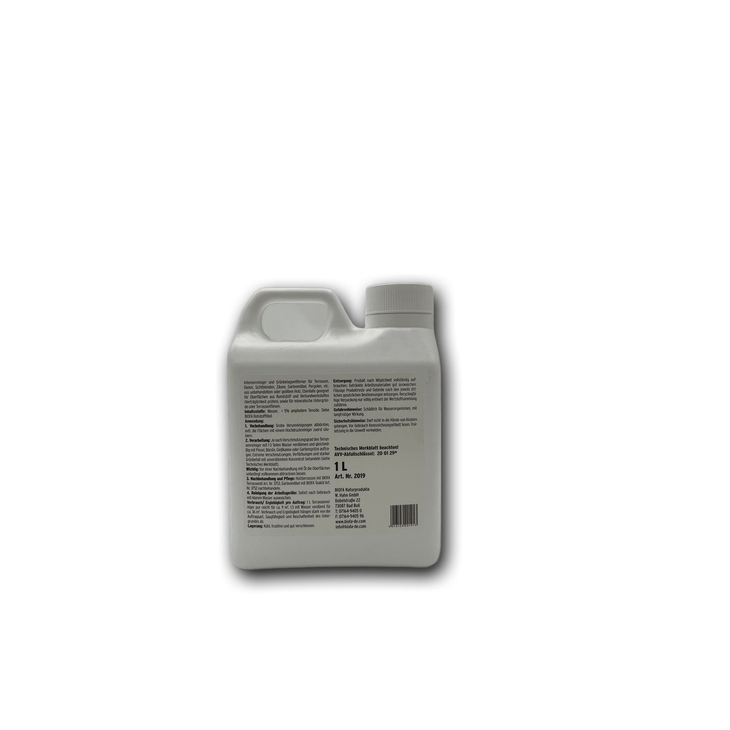 BIOFA Terrassenreiniger - 1 L