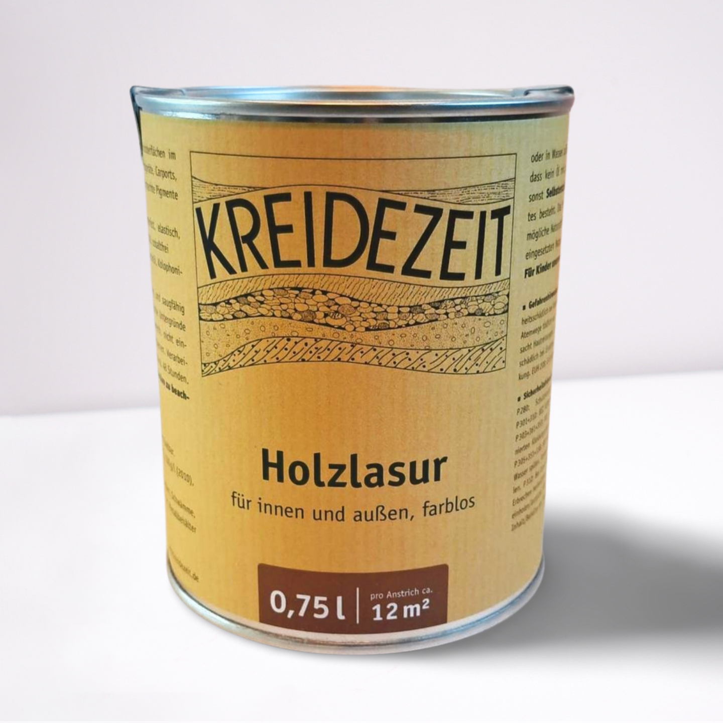 Kreidezeit Holzlasur farblos innen außen 0,75 L