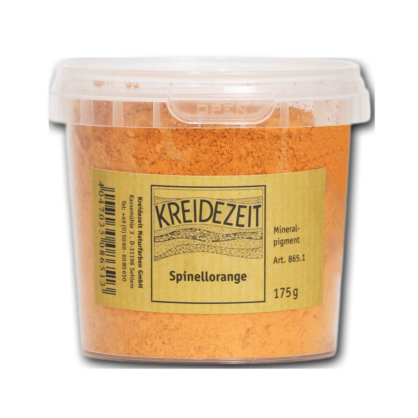 Kreidezeit Spinellorange Pigment 160 g