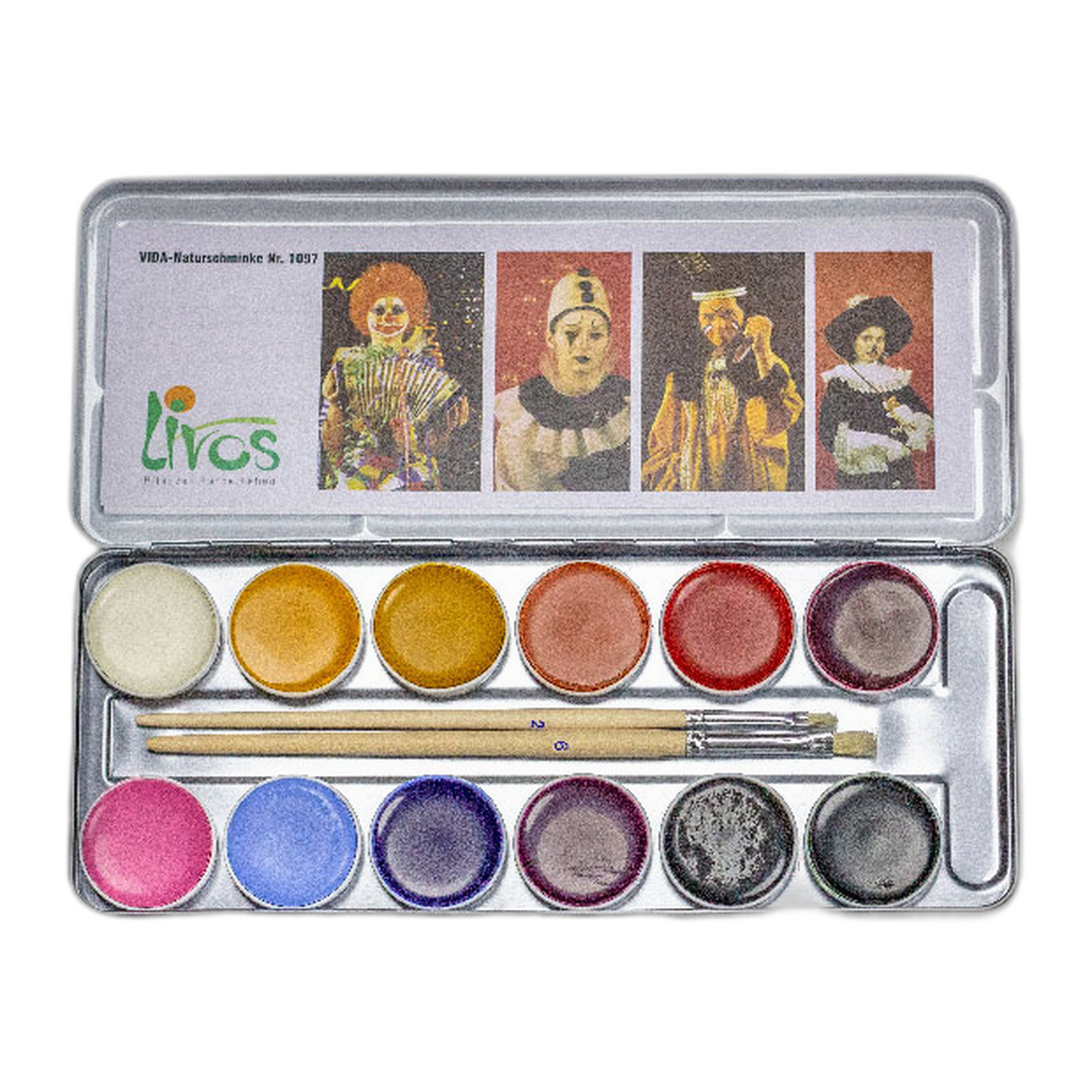 Vida Naturschminke 6x5g Livos