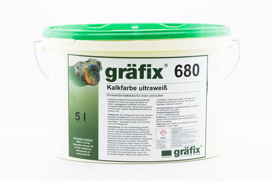 gräfix 680 Kalkfarbe ultraweiß