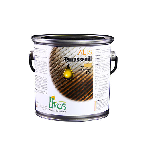 Livos ALIS Terrassenöl Nr. 579 (seidenglänzend) (0,05L - 5L)