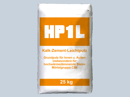 Hessler HP 1L Kalk-Zement-Leichtgrund und putz 25kg