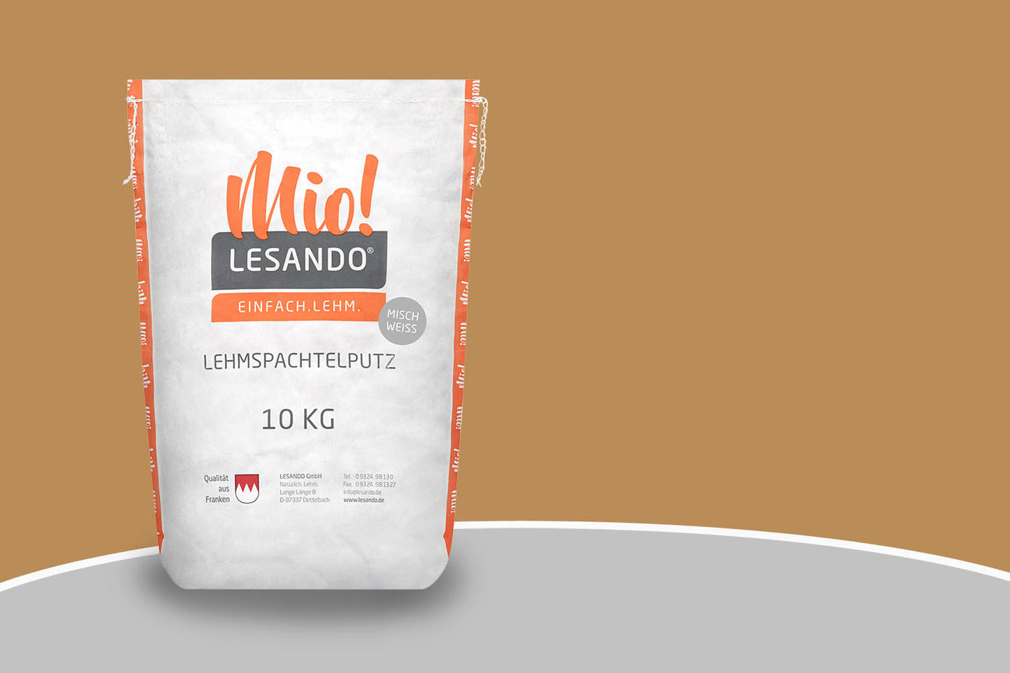 Mio! Lehmspachtelputz PUR Terra Cotta