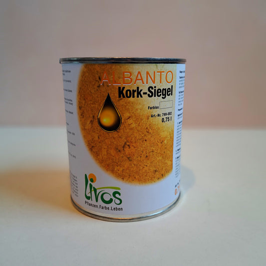 Livos Albanto Kork-Siegel 0,75 farblos