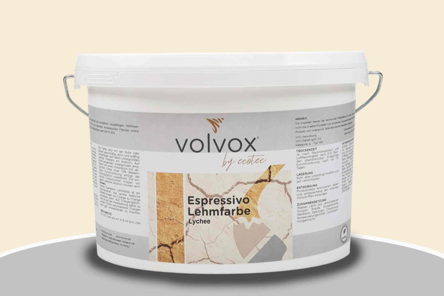 Volvox Espressivo Lehmfarbe 287 Mandel