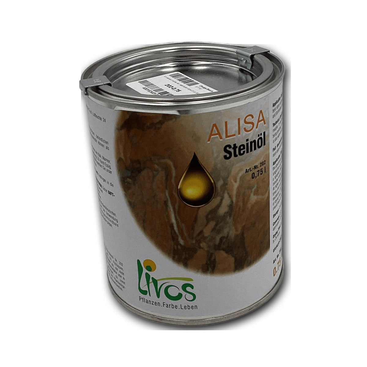 Livos ALISA Steinöl Nr. 202 — 0,75 l