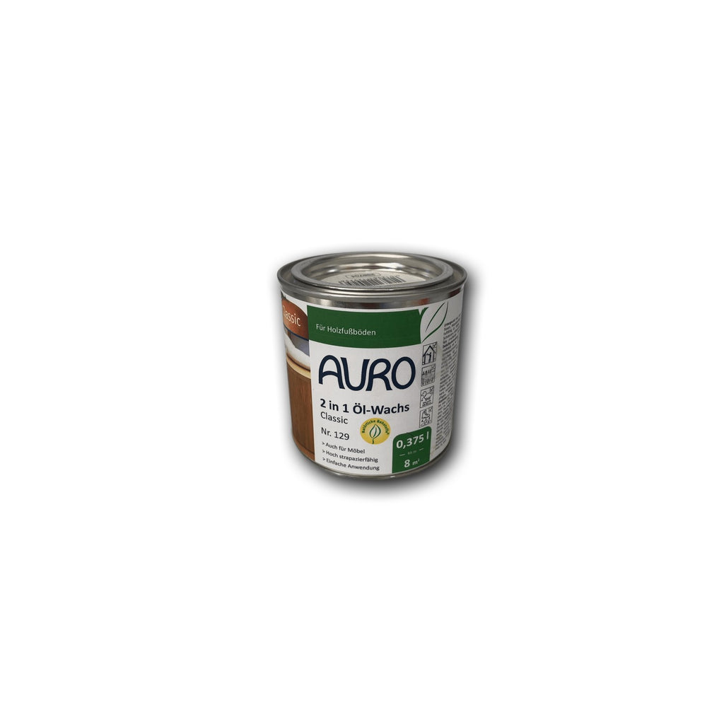 AURO 2 in 1 Öl-Wachs Classic Nr. 129 — 0,375 l