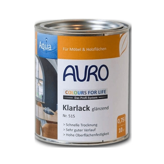 AURO COLOURS FOR LIFE Klarlack glänzend Nr. 515 - 0,75 l Dose