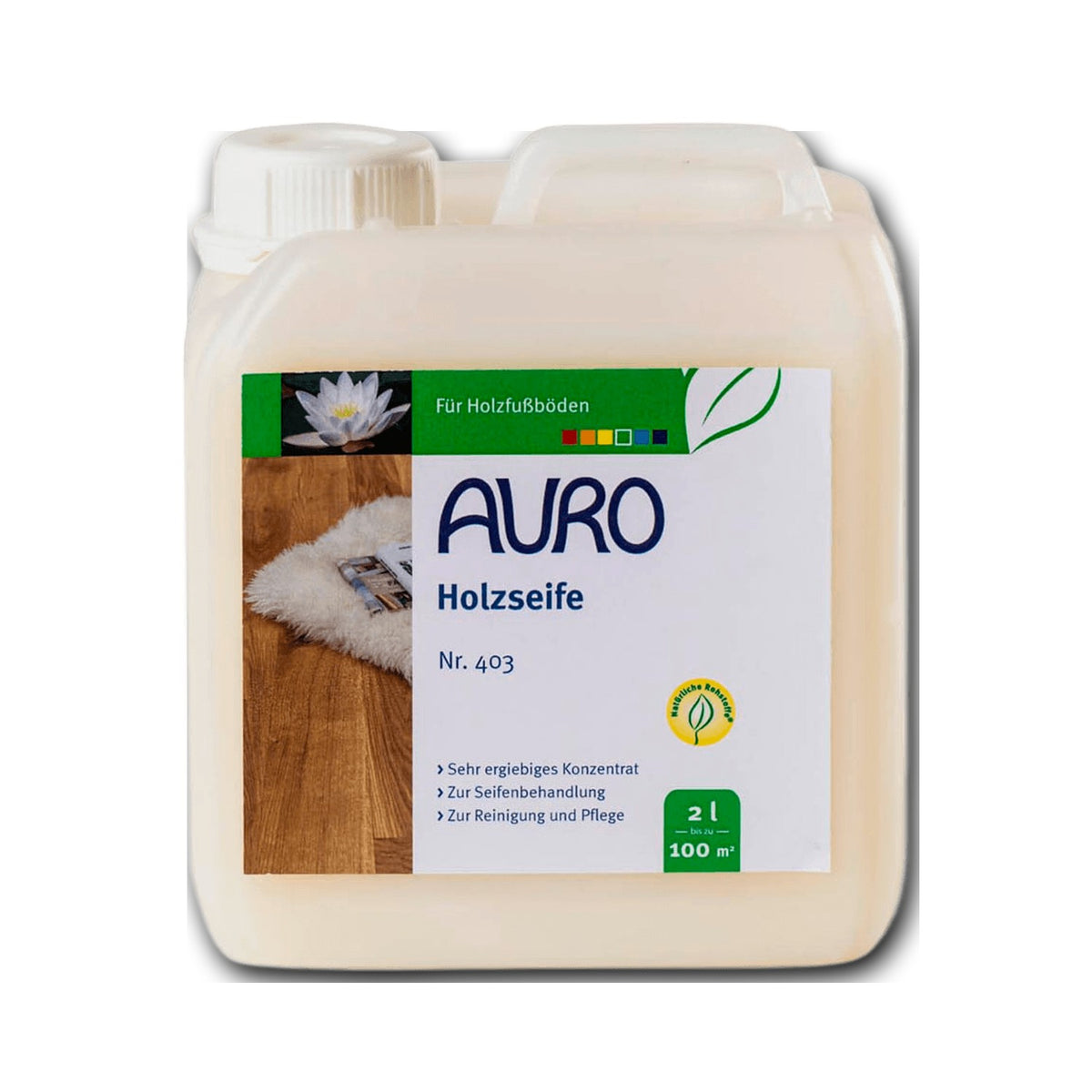 AURO Holzseife Nr. 403 — 2 l