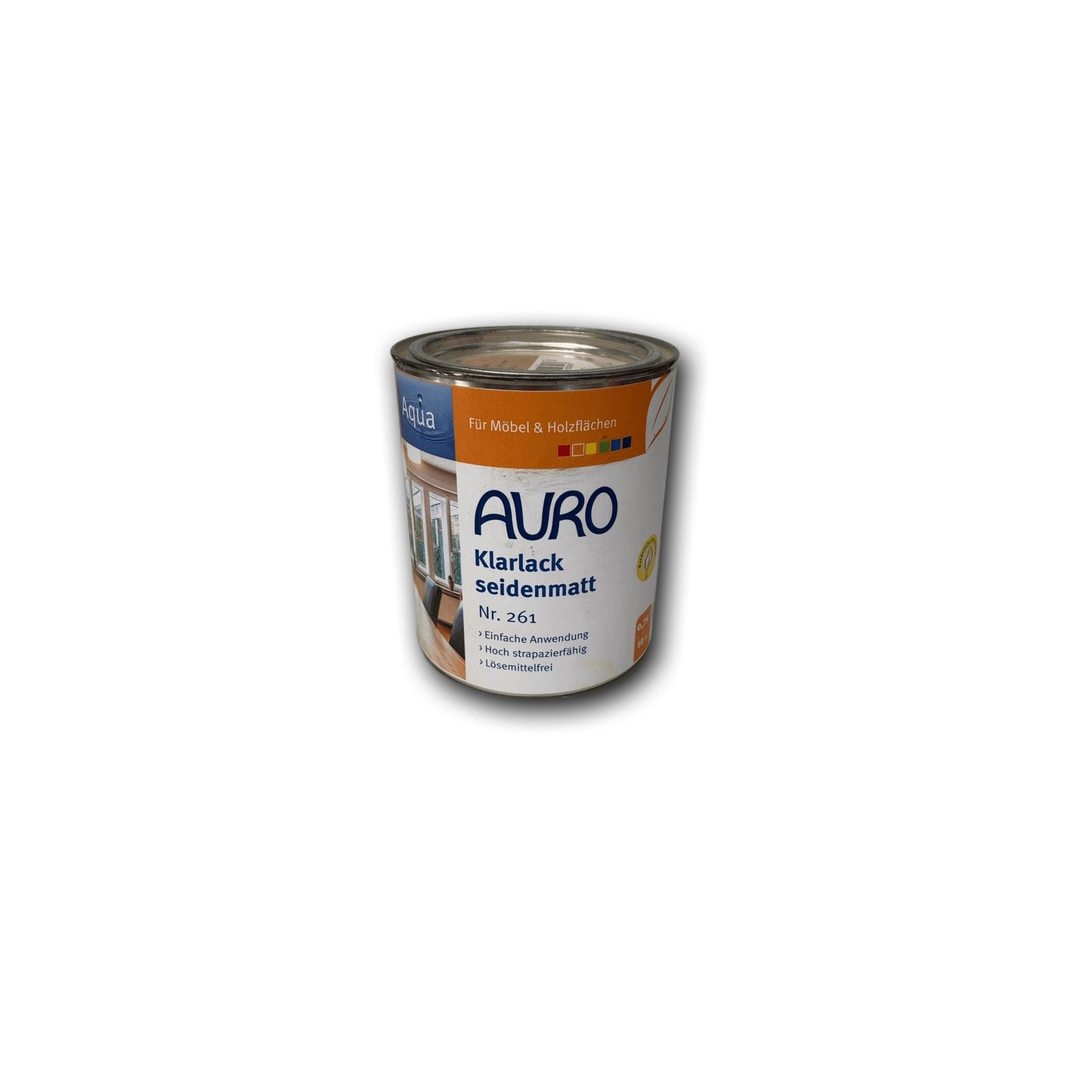 AURO Klarlack seidenmatt Nr. 261 - 0,75 l Dose