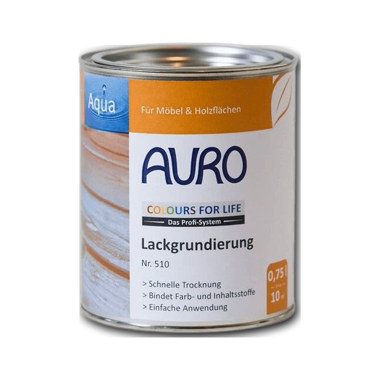 AURO COLOURS FOR LIFE Lackgrundierung Nr. 510 — 0,75 l