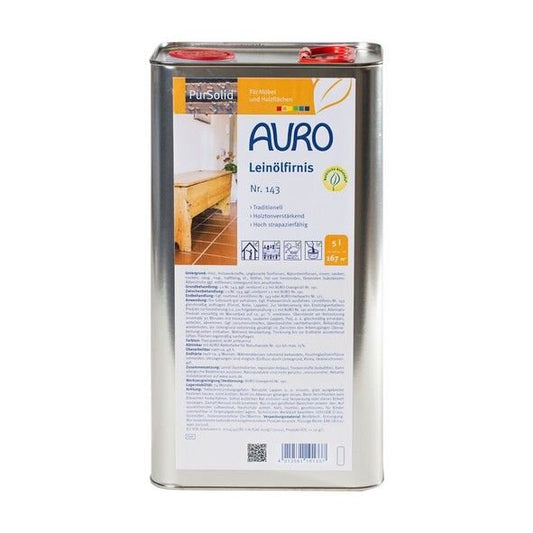 Auro Leinölfirnis 143 - 5 l Kanister