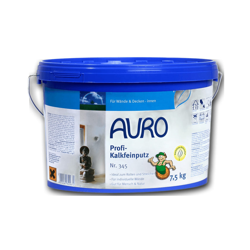 AURO Profi-Kalkfeinputz Nr. 345 — 7,5 kg
