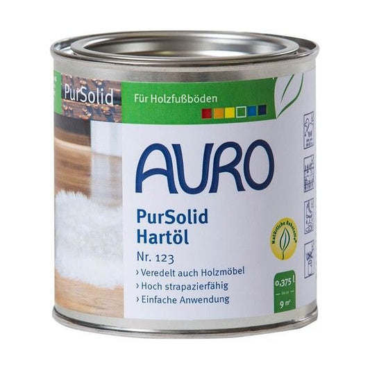 Auro PurSolid Hartöl 123 farblos - 2,5 l Dose