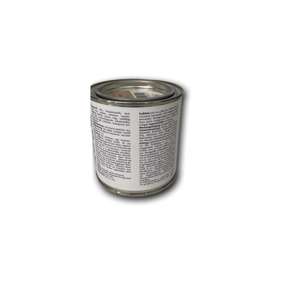 AURO PurSolid Hartöl Nr. 123 - 0,375 l Dose — Detailansicht