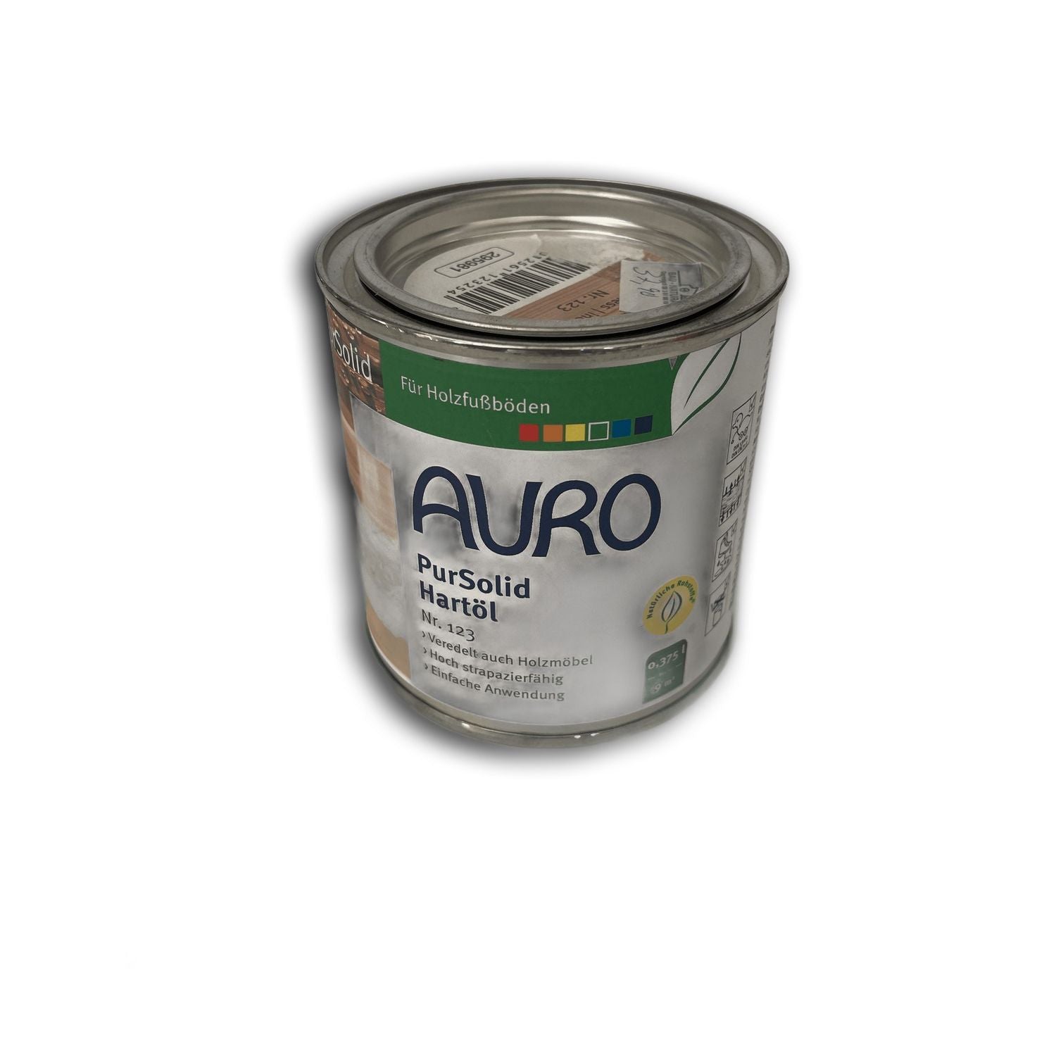 AURO PurSolid Hartöl Nr. 123 — 0,375 l