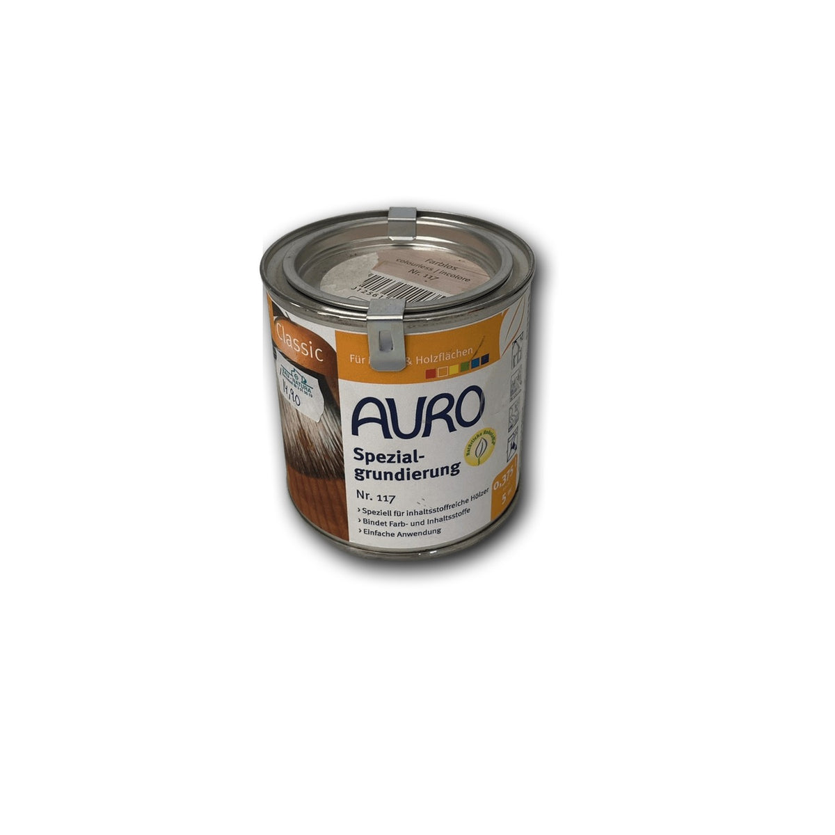 AURO Spezialgrundierung Nr. 117 farblos — 0,375 l