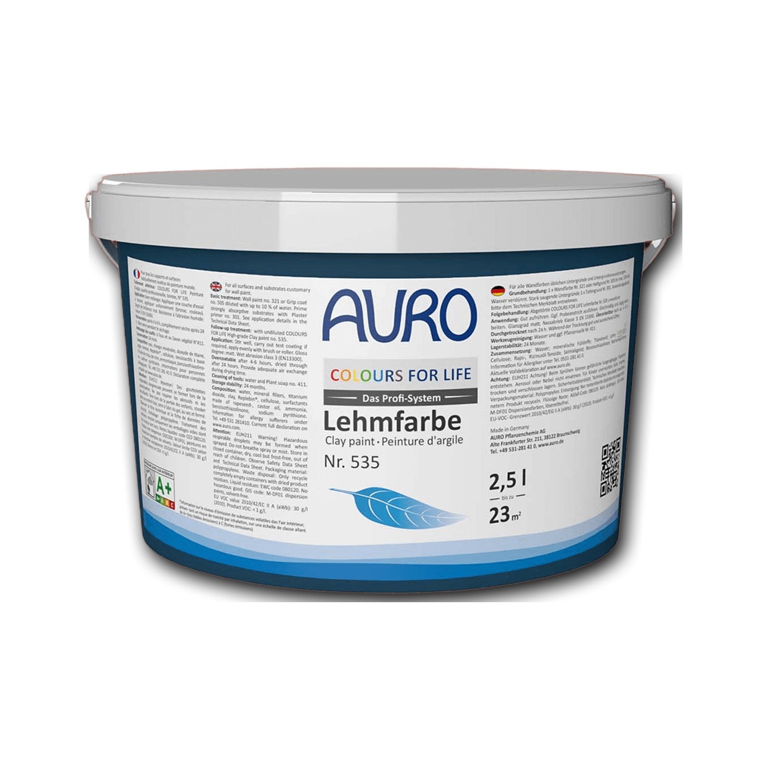 Auro Colours for Life Wand- und Deckenfarbe Nr. 555 Terra Cotta