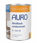 AURO Weißlack seidenmatt Aqua Nr. 260-90, 2,5-Liter-Dose