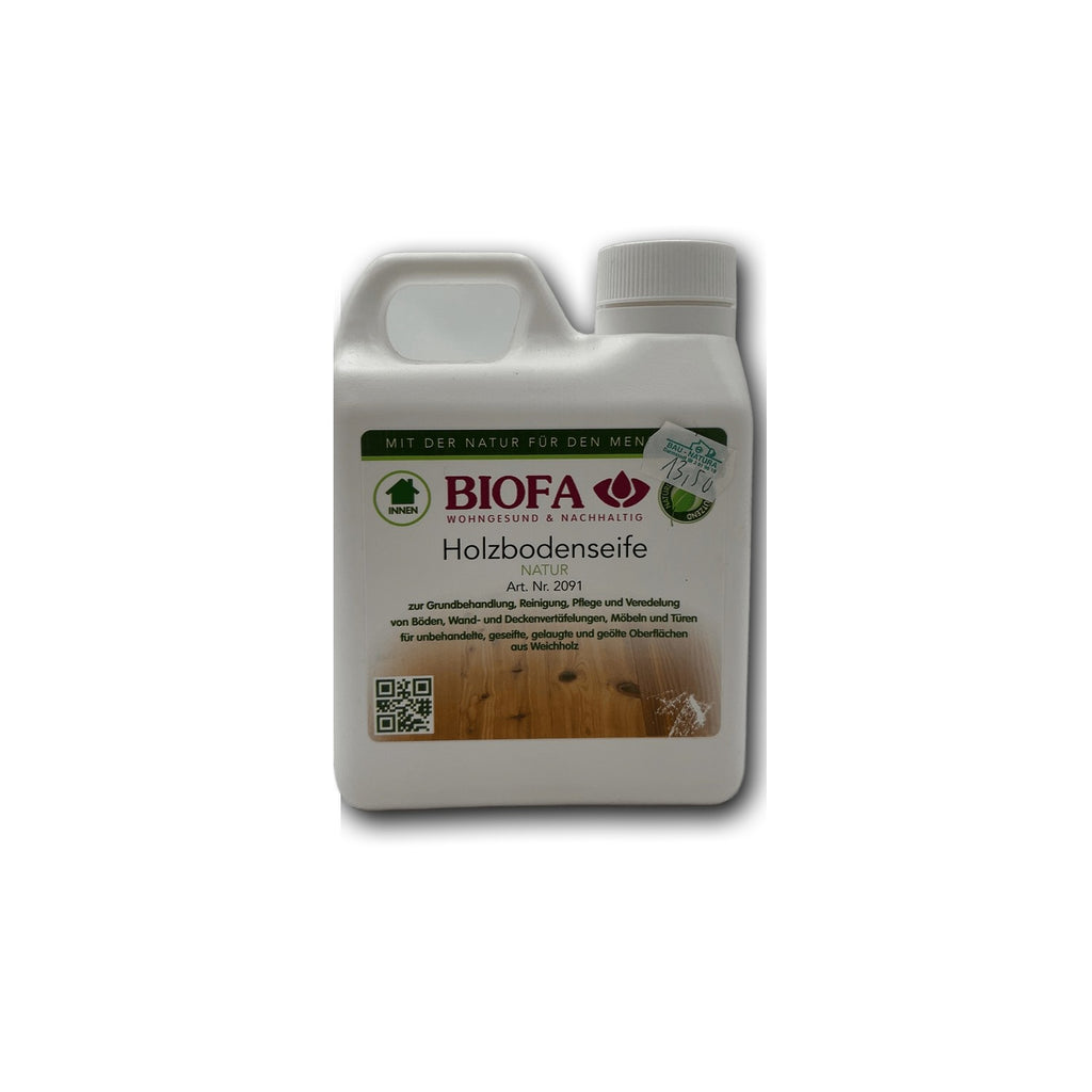 BIOFA Holzbodenseife Natur — 1 l