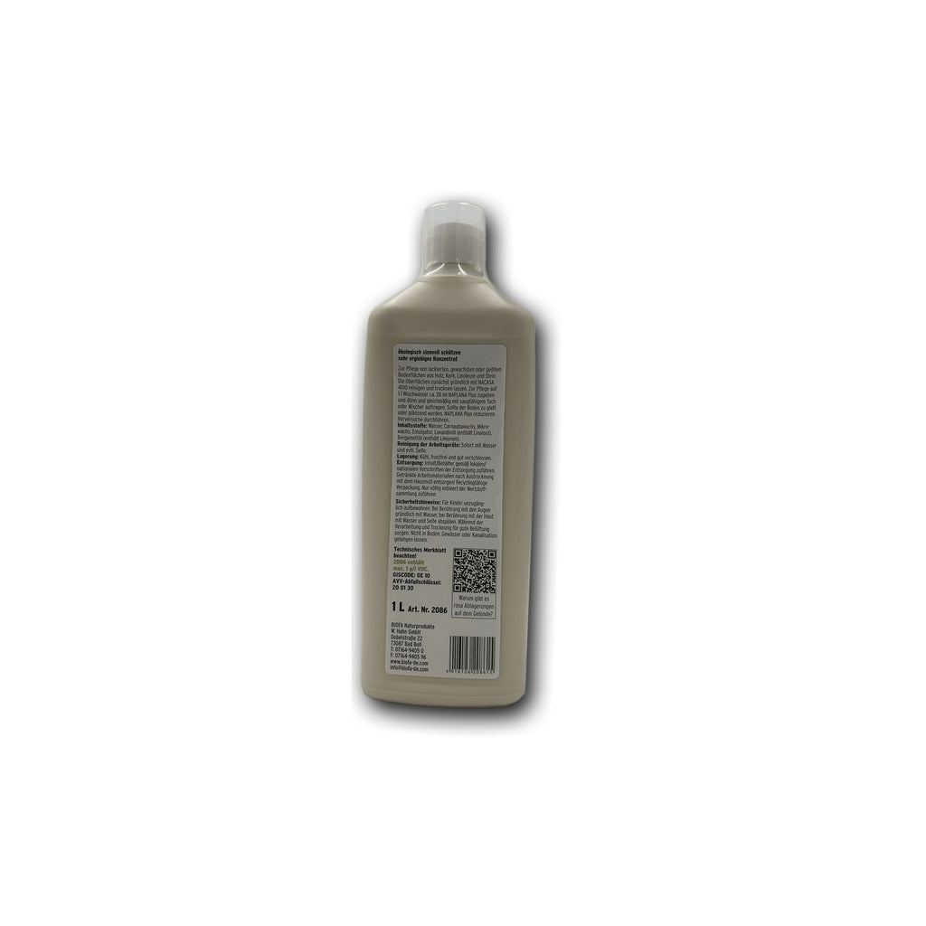 BIOFA NAPLANA plus Pflegeemulsion 1 l — Detailansicht
