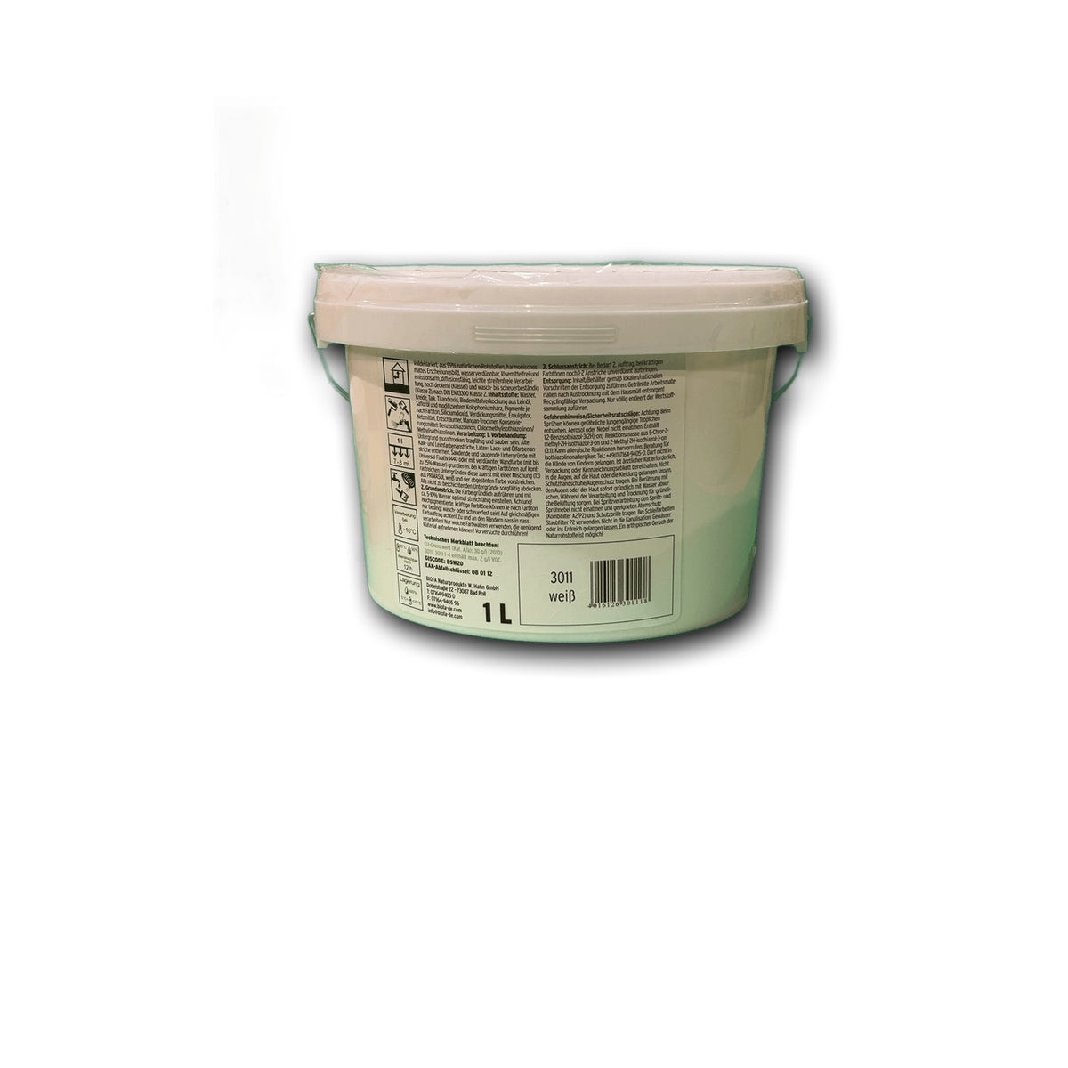 Biofa Primasol Wandfarbe Matt Weiß - 1 l — Detailansicht