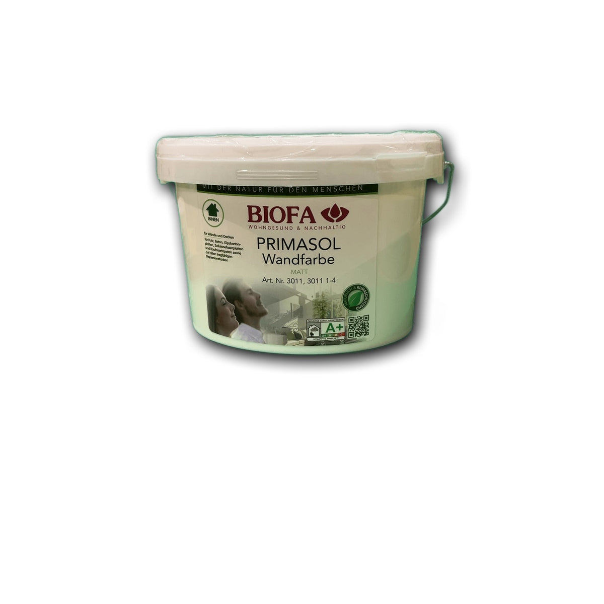 Biofa Primasol Wandfarbe Matt Weiß — 1 l