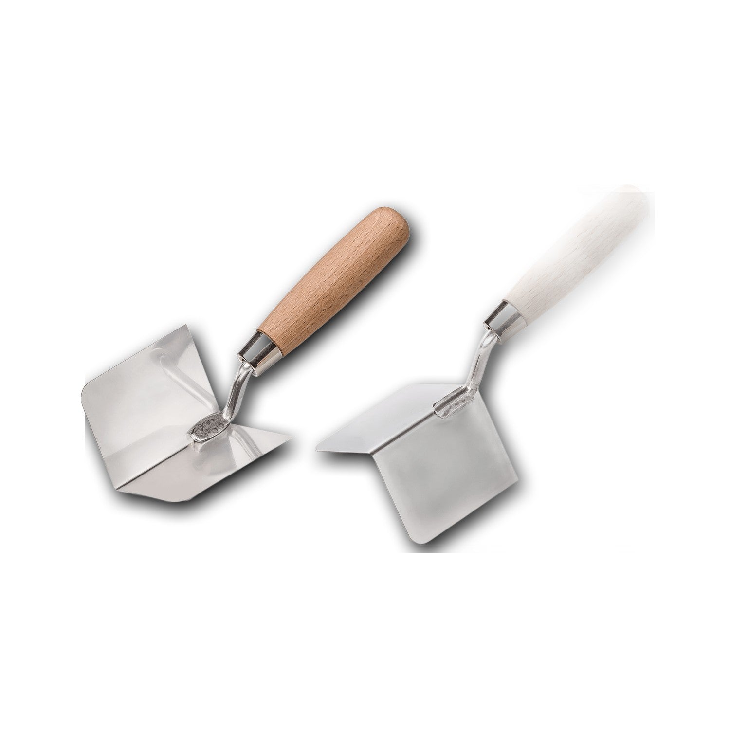 Colorus Eckenkelle CLASSIC Außenkelle Holzgriff 8 x 6 x 6 cm