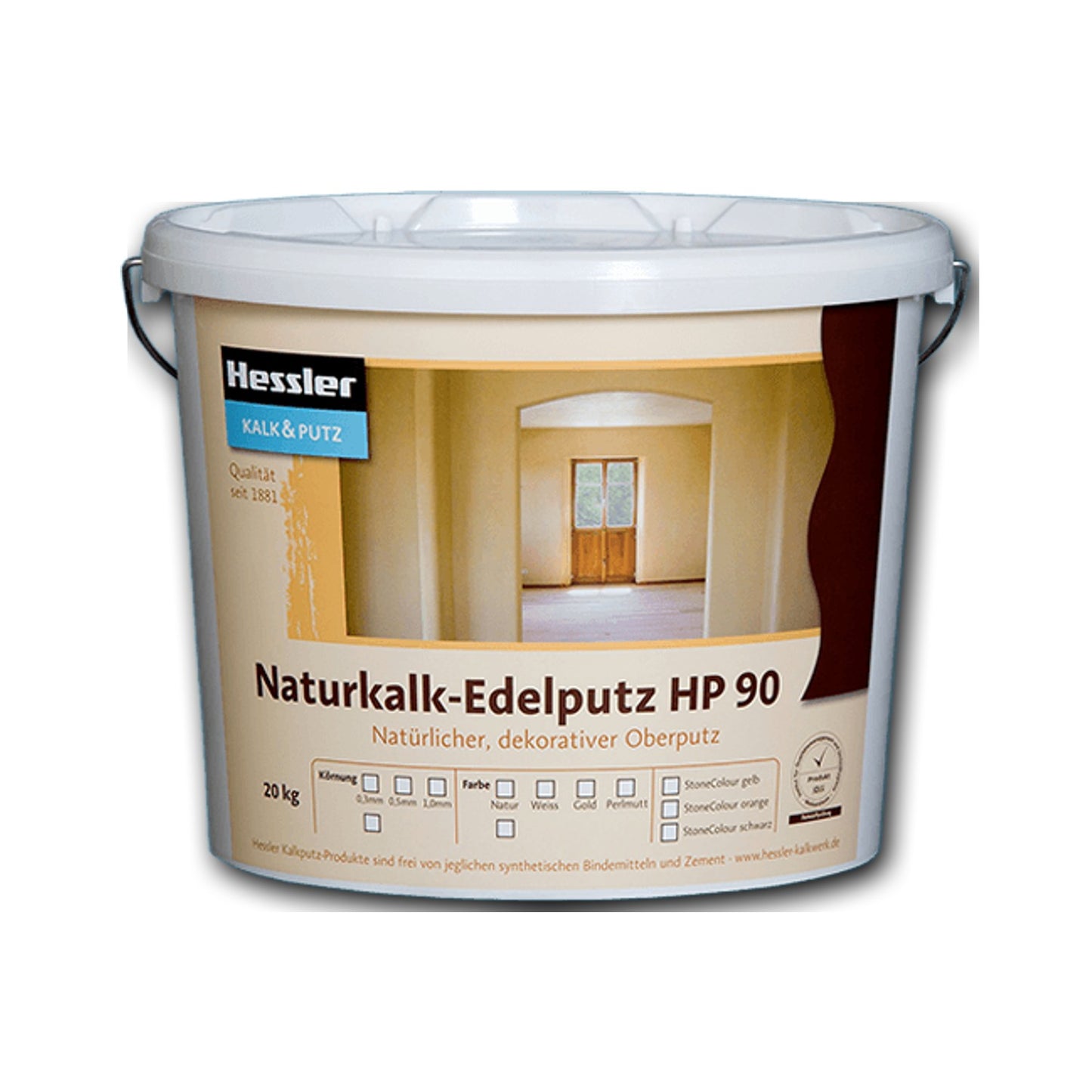 Hessler HP 90 Naturkalk-Edelputz 20 kg