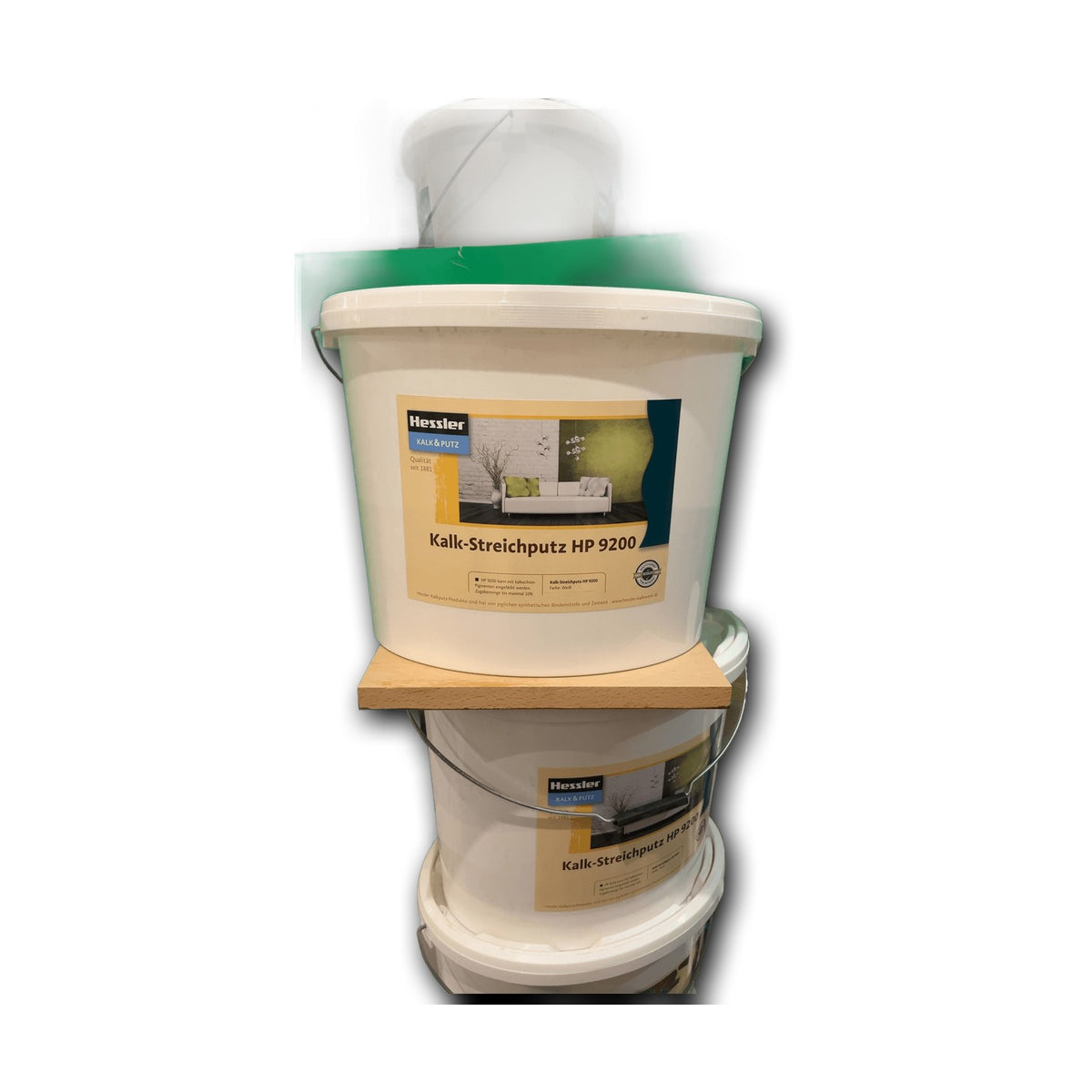 Hessler Kalk-Streichputz HP 9200 Weiß — 6,5 kg