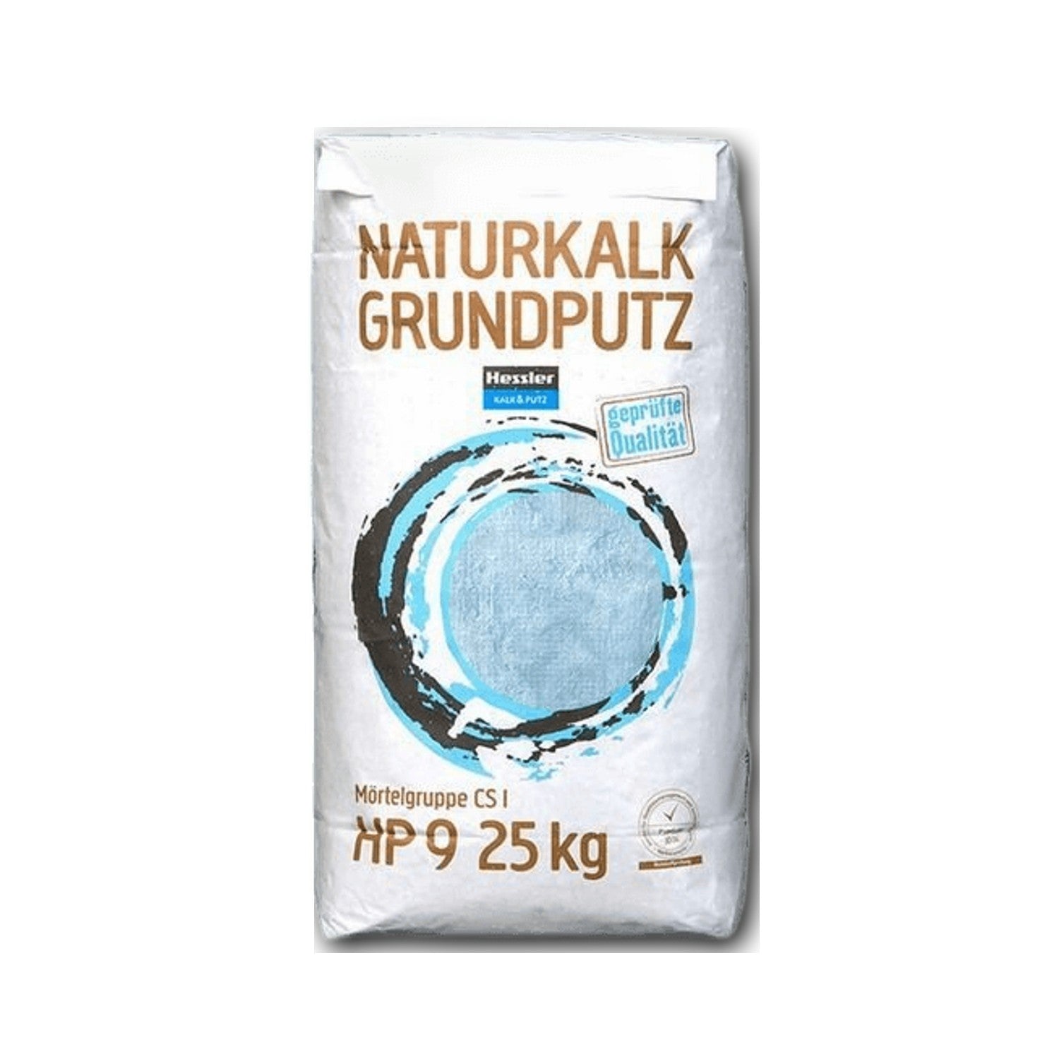 Hessler Naturkalk-Grundputz HP 9 (2 mm) — 25 kg