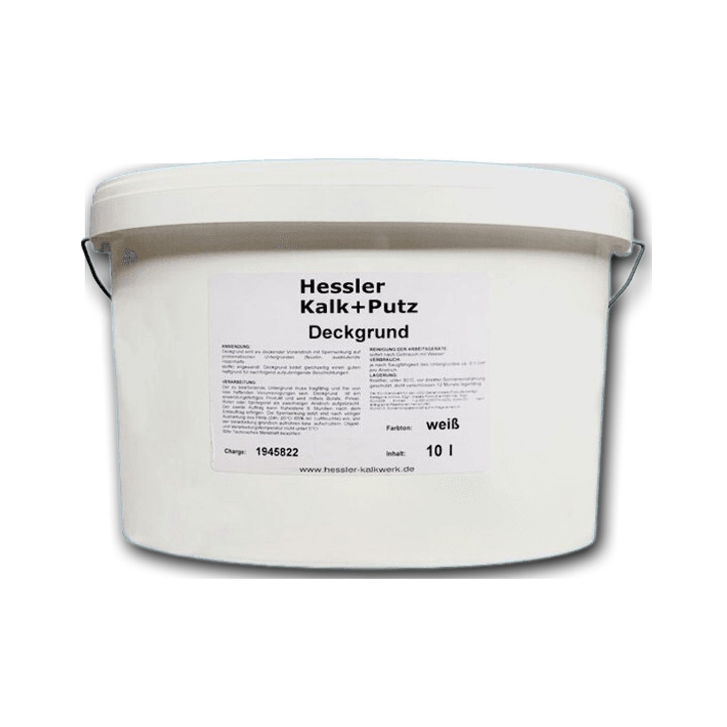 Hessler Sperrgrund / Deckgrund - 10 Liter Eimer