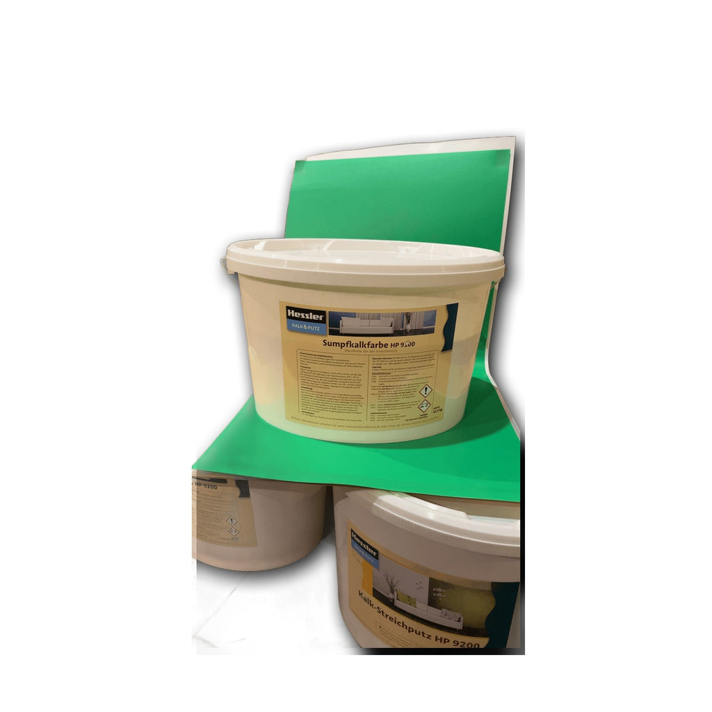 Hessler Sumpfkalkfarbe HP 9100 Weiß - 12,5 kg Eimer — Detailansicht