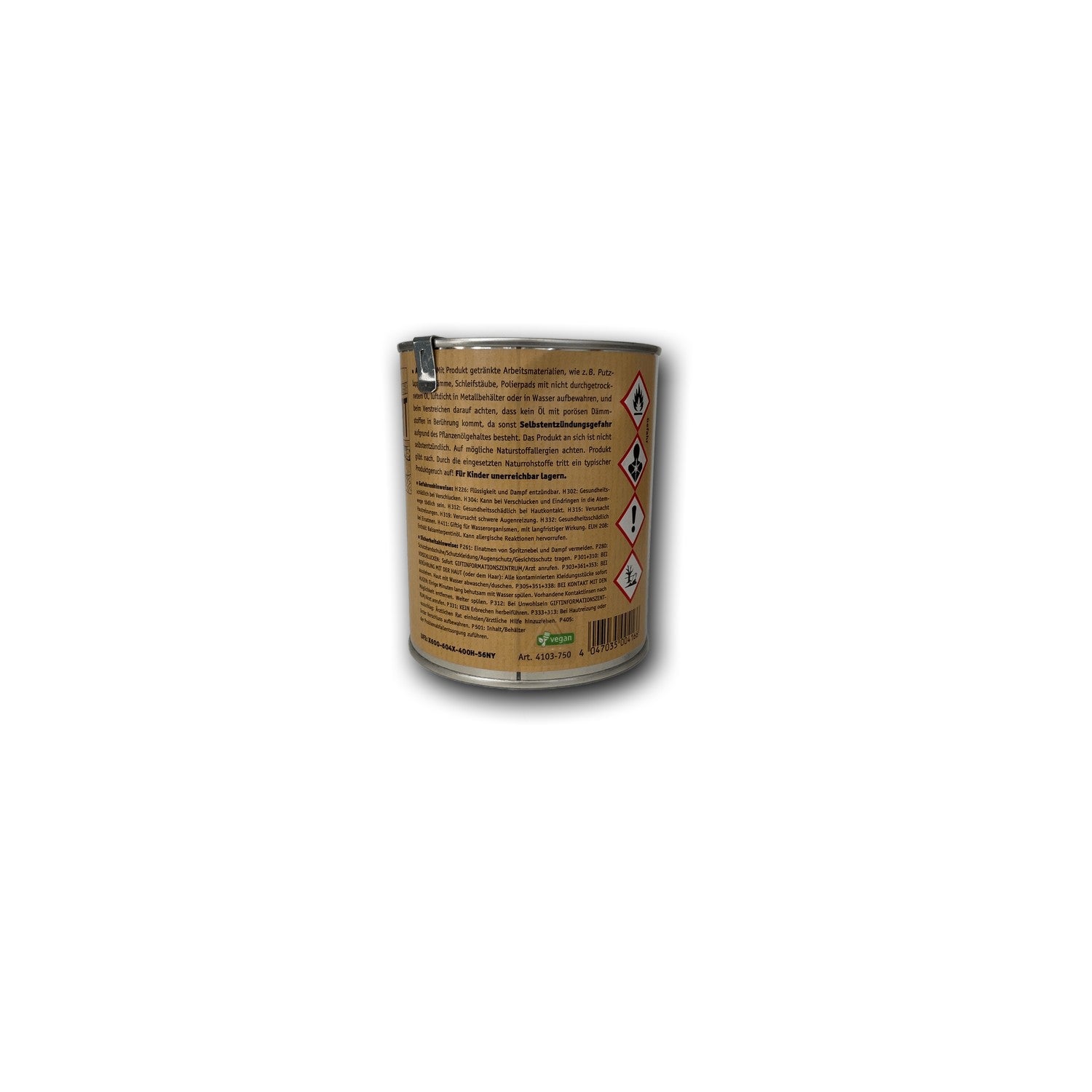 Kreidezeit Fußbodenhartöl - 750 ml Dose — Detailansicht