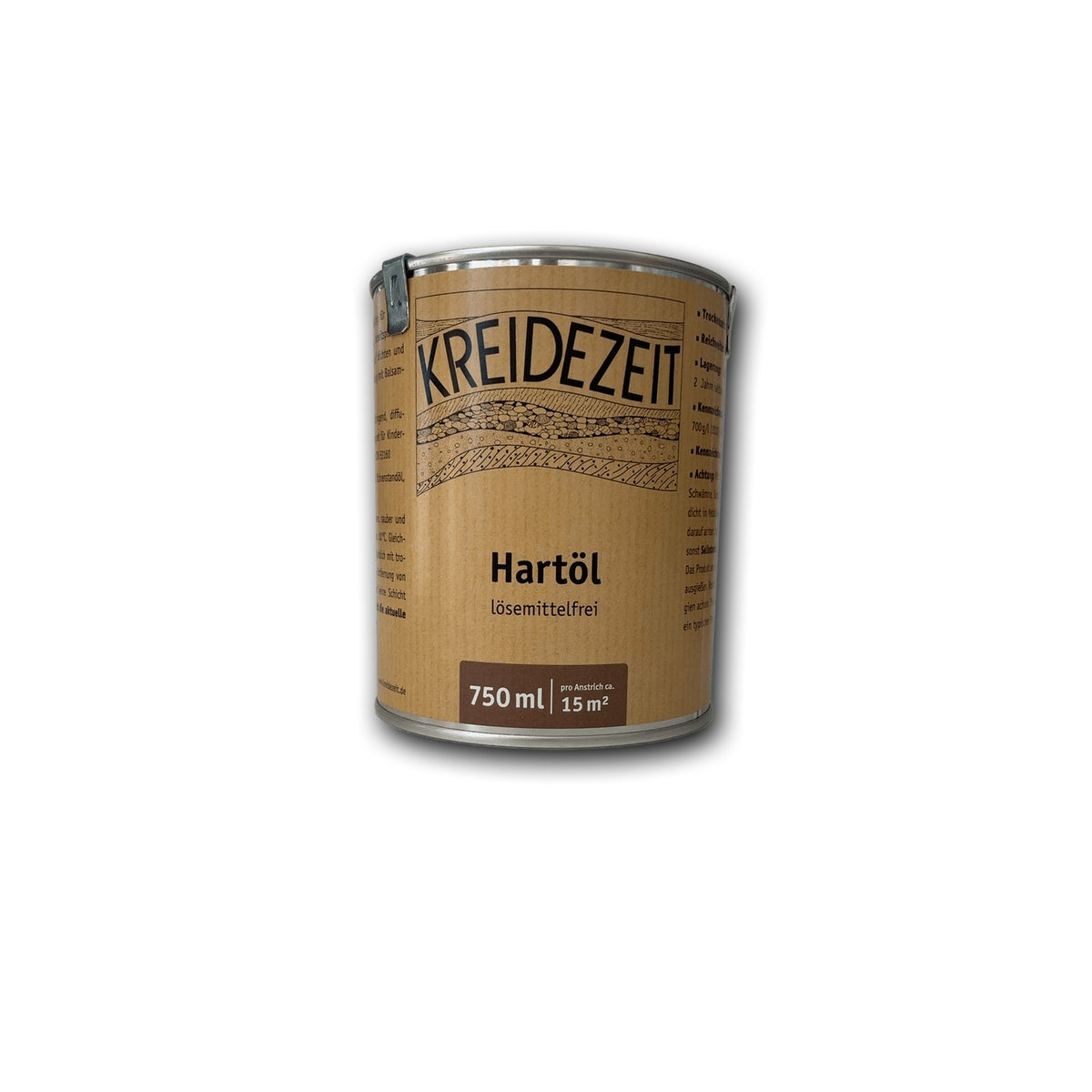 Kreidezeit Hartöl lösemittelfrei — 750 ml