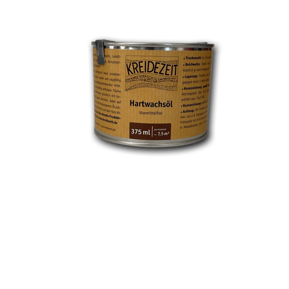 Kreidezeit Hartwachsöl lösemittelfrei — 375 ml