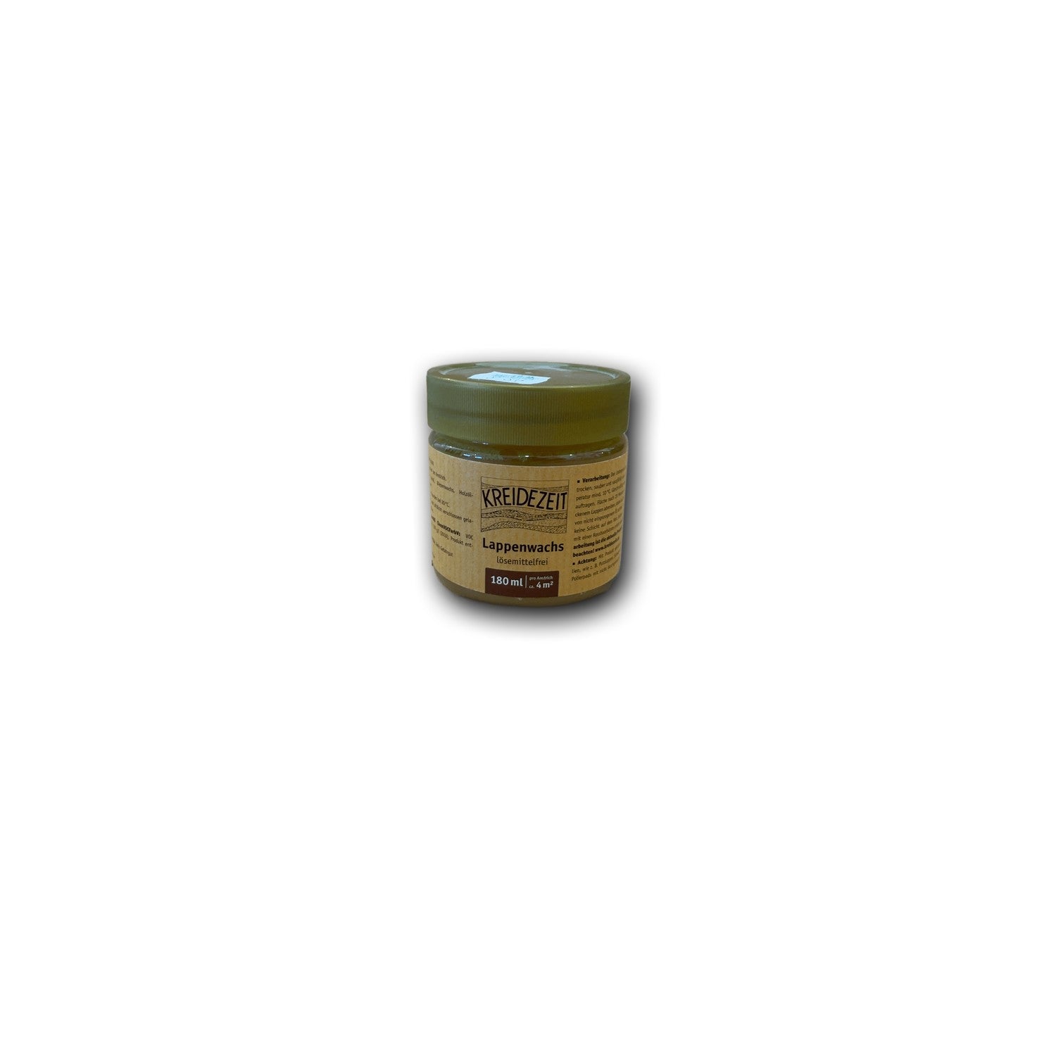 Kreidezeit Lappenwachs lösemittelfrei — 180 ml