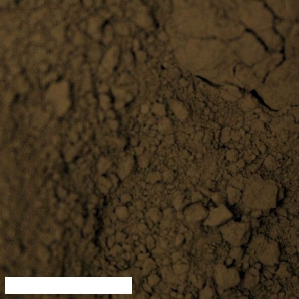 Kreidezeit Pigment Umbra dunkel, Ardennen - 500 g Becher