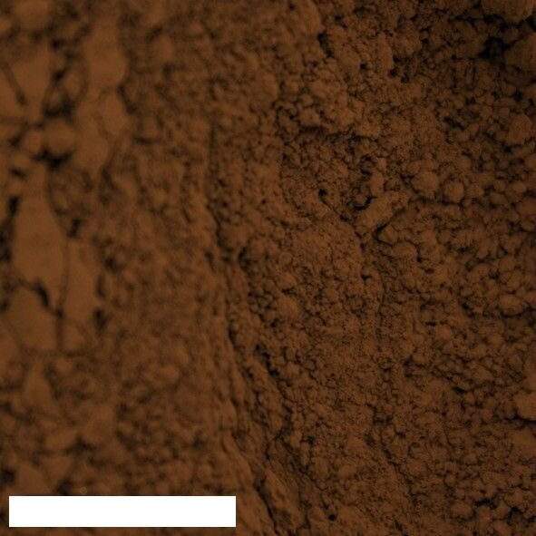 Kreidezeit Pigment Umbra rotbraun, Italien - 500 g Becher