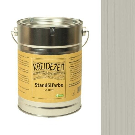 Kreidezeit Standölfarbe vollfett grau - 2,5 l Dose