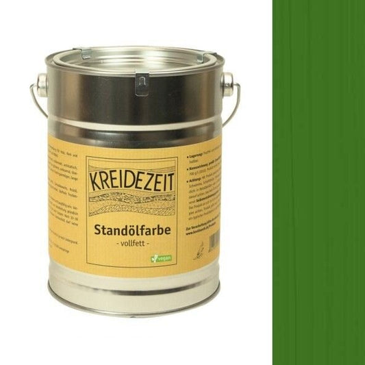 Kreidezeit Standölfarbe vollfett grün - 2,5 l Dose