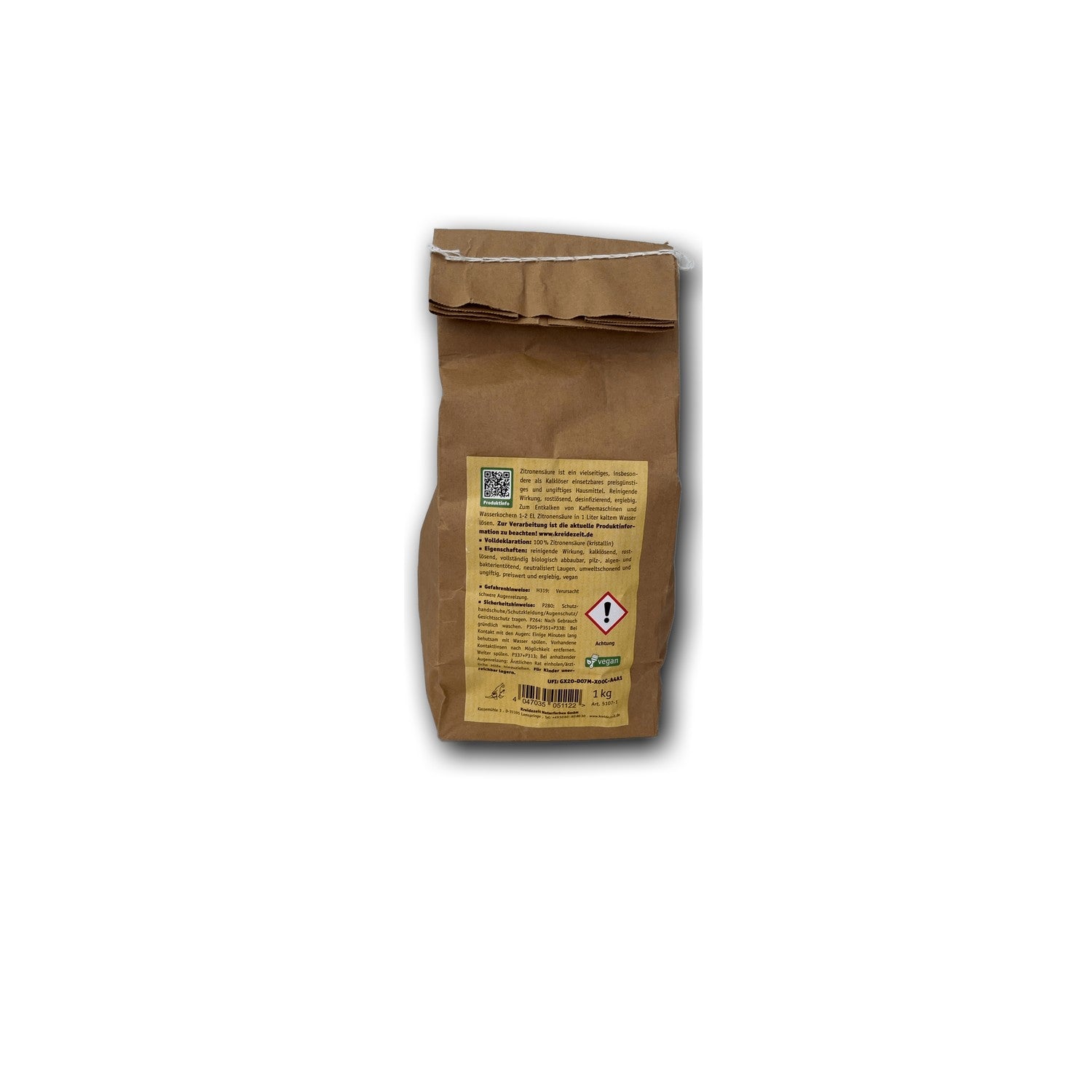 Kreidezeit Zitronensäure - 1 kg — Detailansicht